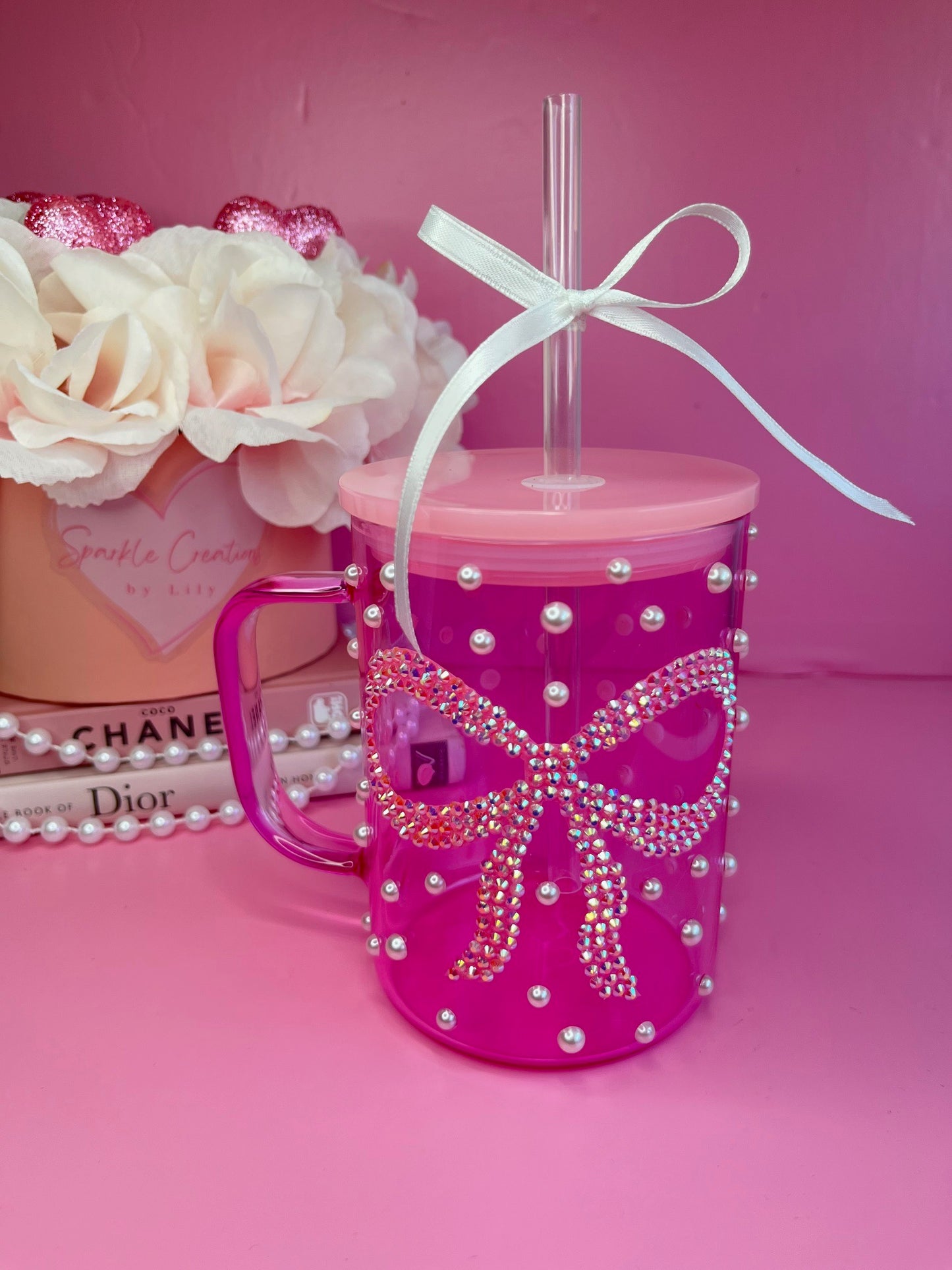 Blinged Bow Mug