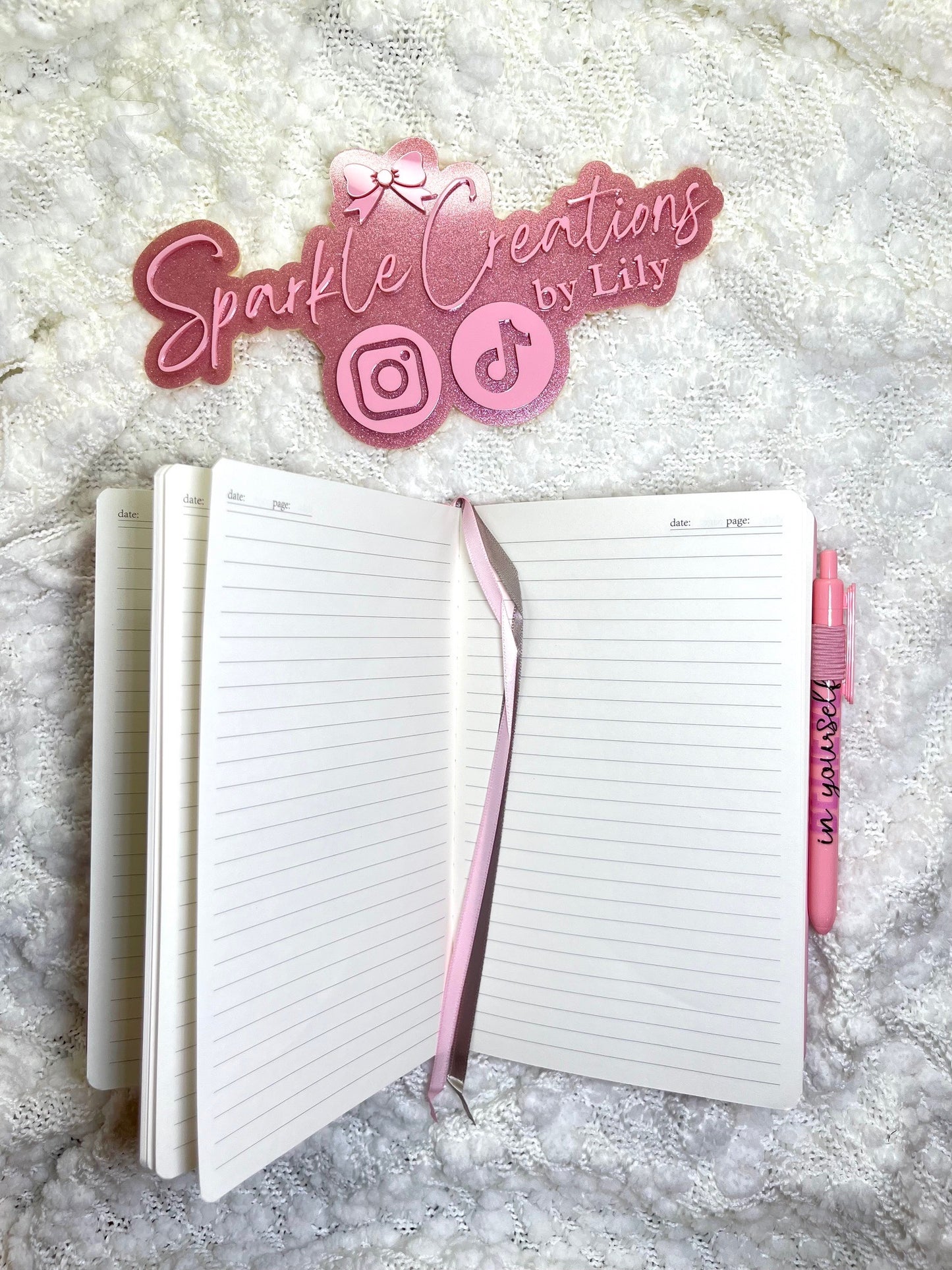 Rose Pink Notebook