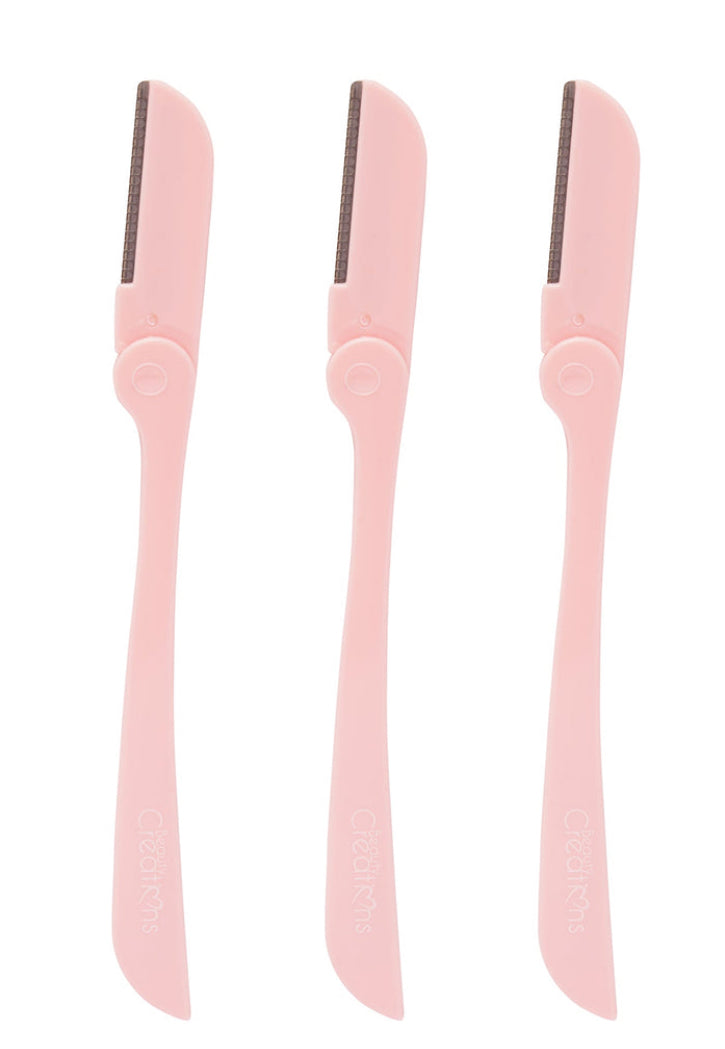 Pink Sleek and Brow Razor Set