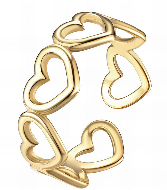 Heart Adjustable Ring