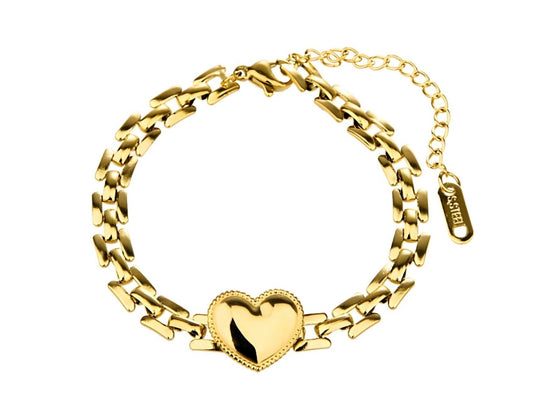 Knotted Heart Bracelet