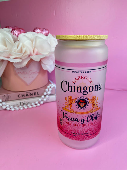 Chingona Glass Cup