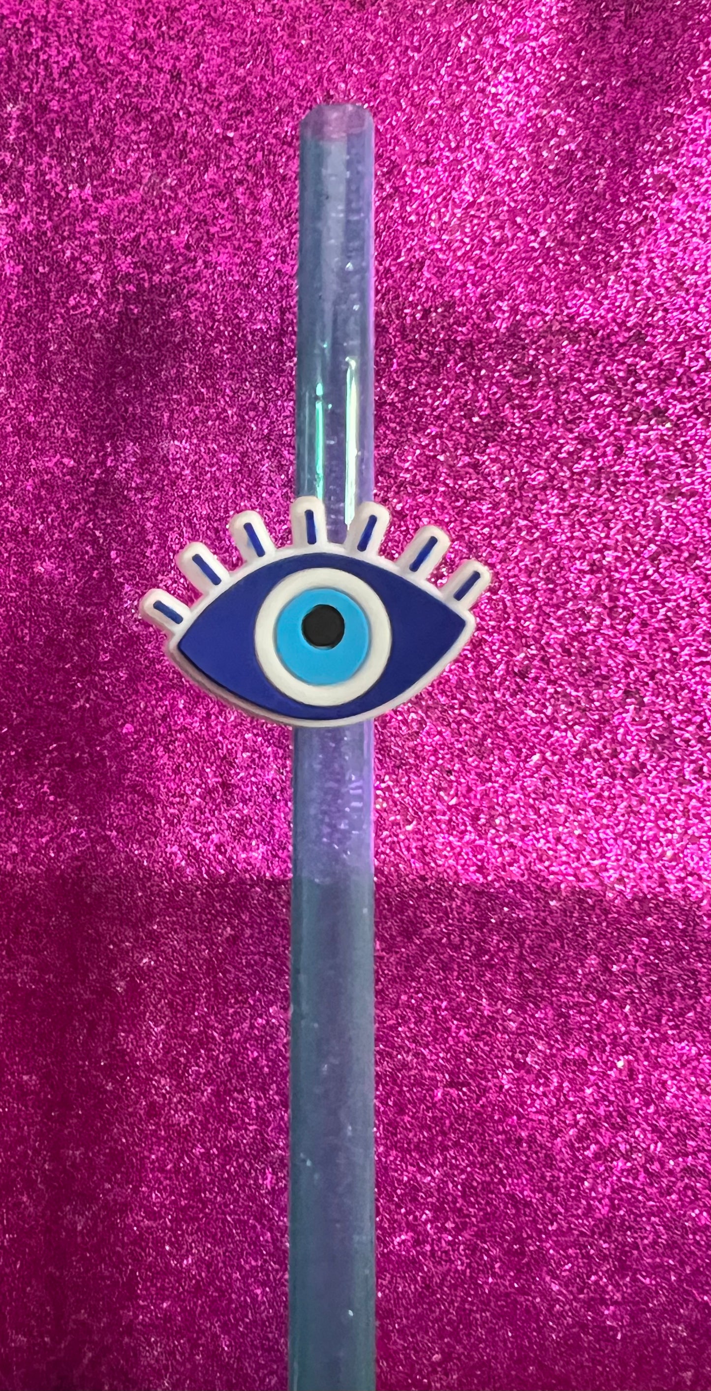 Evil Eye Straw Topper