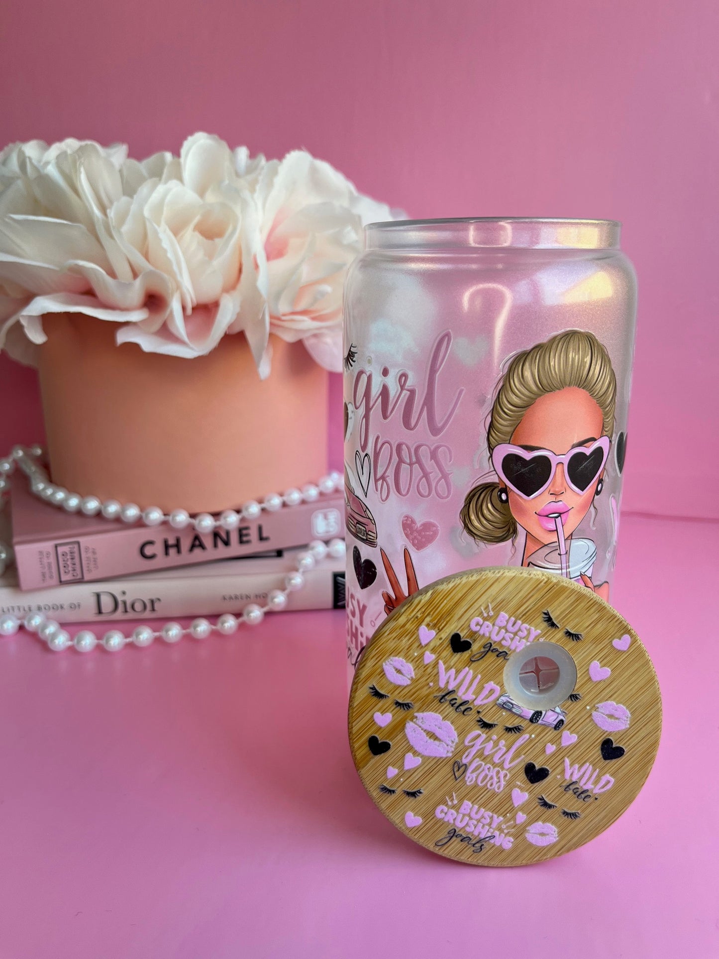 Girl Boss Glass Cup