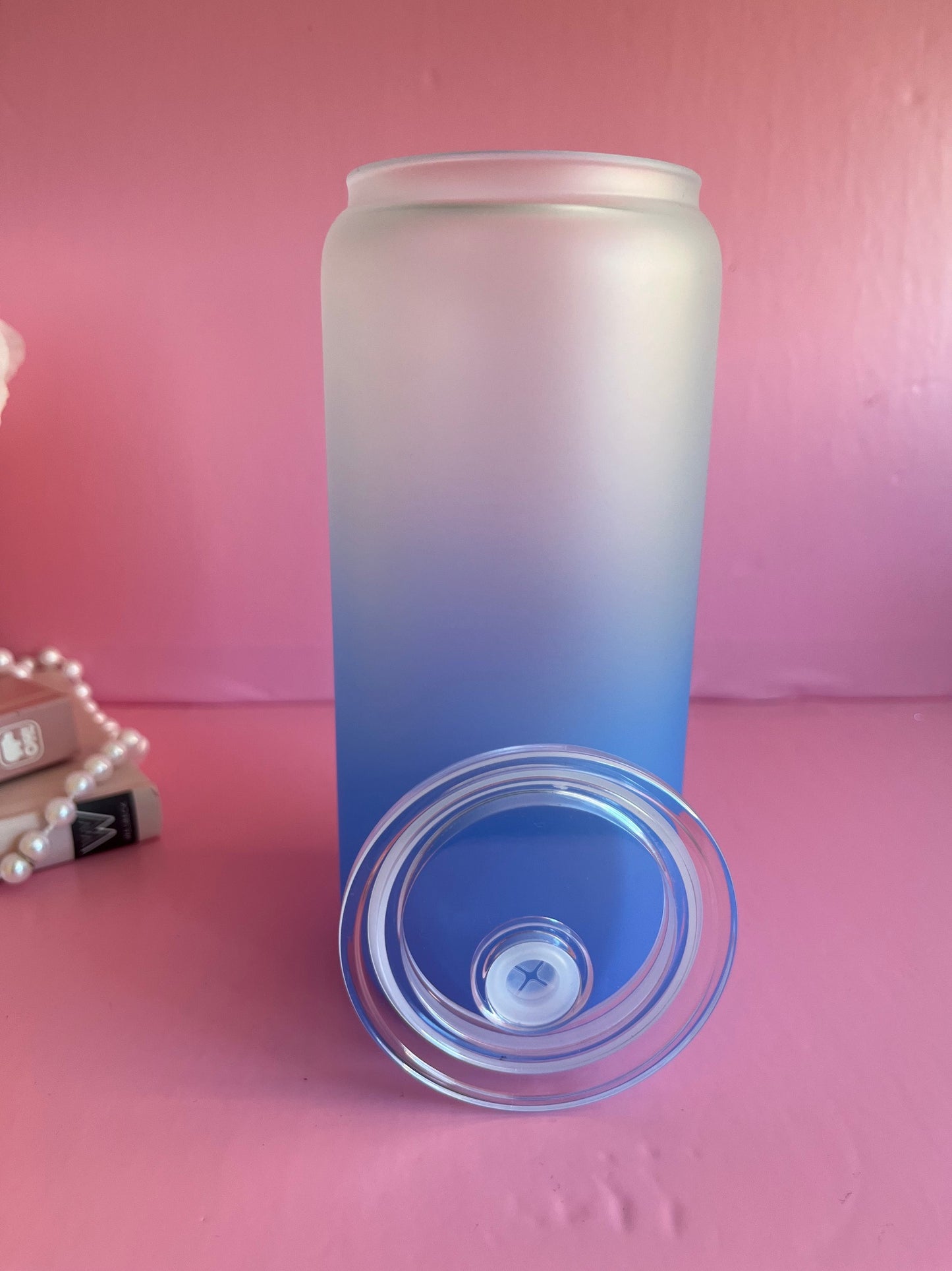 Custom Gradient Glass Cup