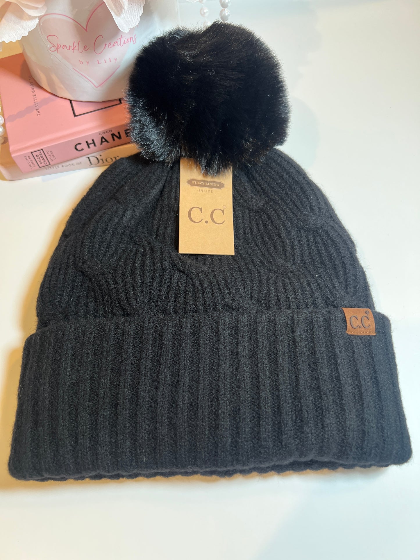 Fur Pom Beanie