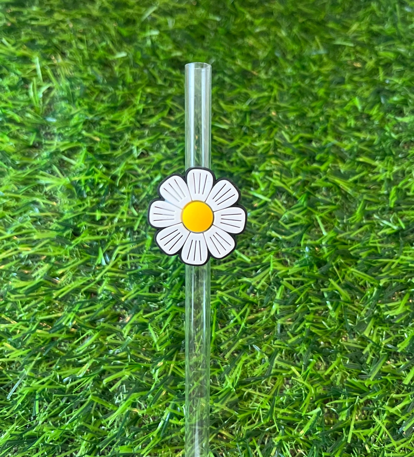 Daisy Straw Topper