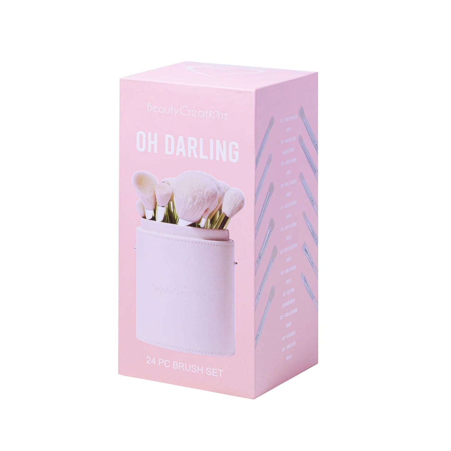 OH DARLING 24 PC BRUSH SET